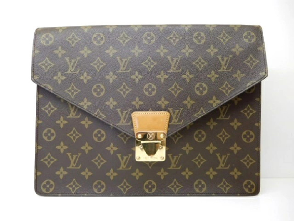 LOUIS VUITTON Business Bag Port Nature Monogram